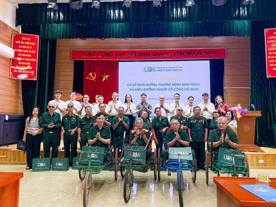 Hành trình tri ân và nghĩa tình của Công ty luật LPA